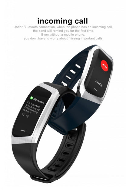 Befez | Slim Fitness Tracker Watch Waterproof Pulse Monitor Sport Band