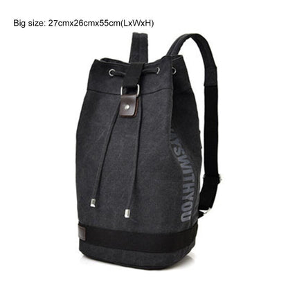 Versatile Travel Canvas Tote Backpack Bag