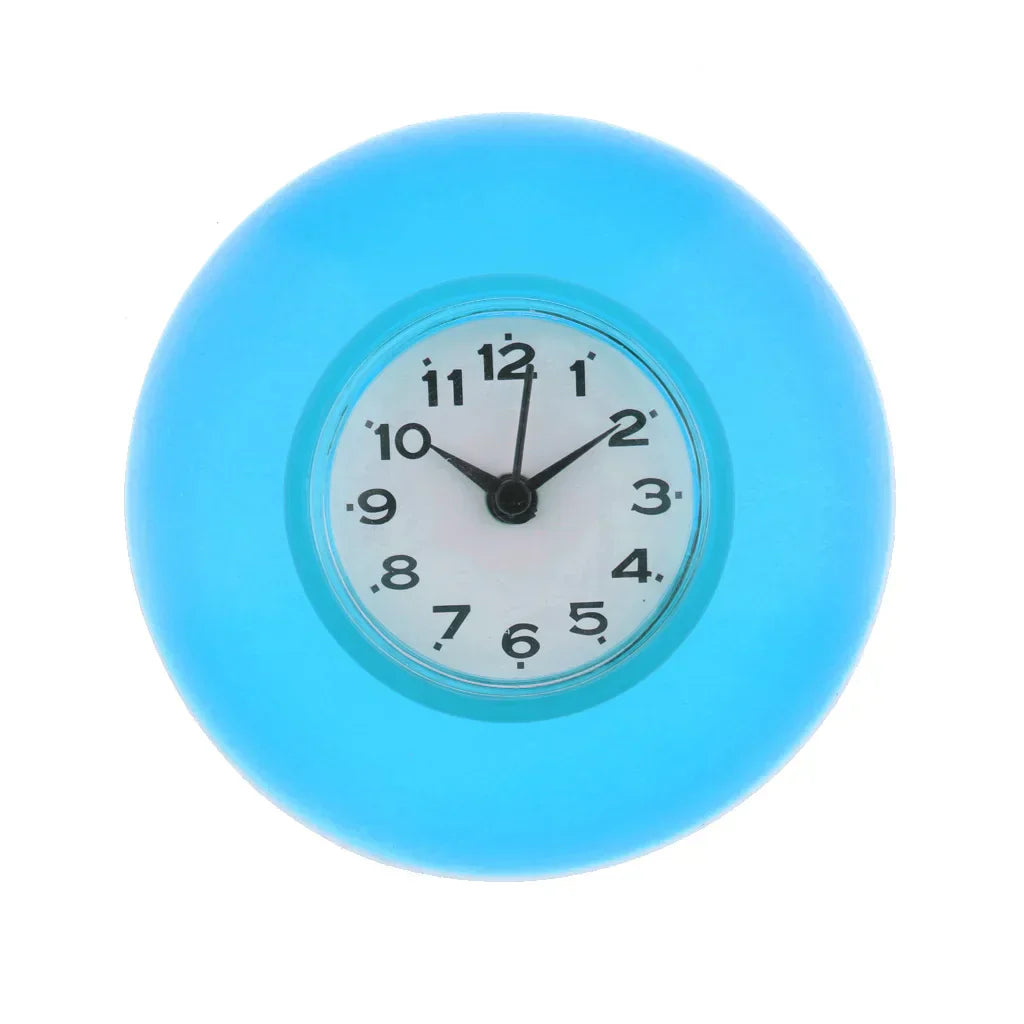 Shower Suction Clock for Bathroom Wall