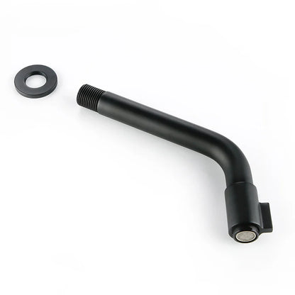 Sleek Black Wall Mount Faucet