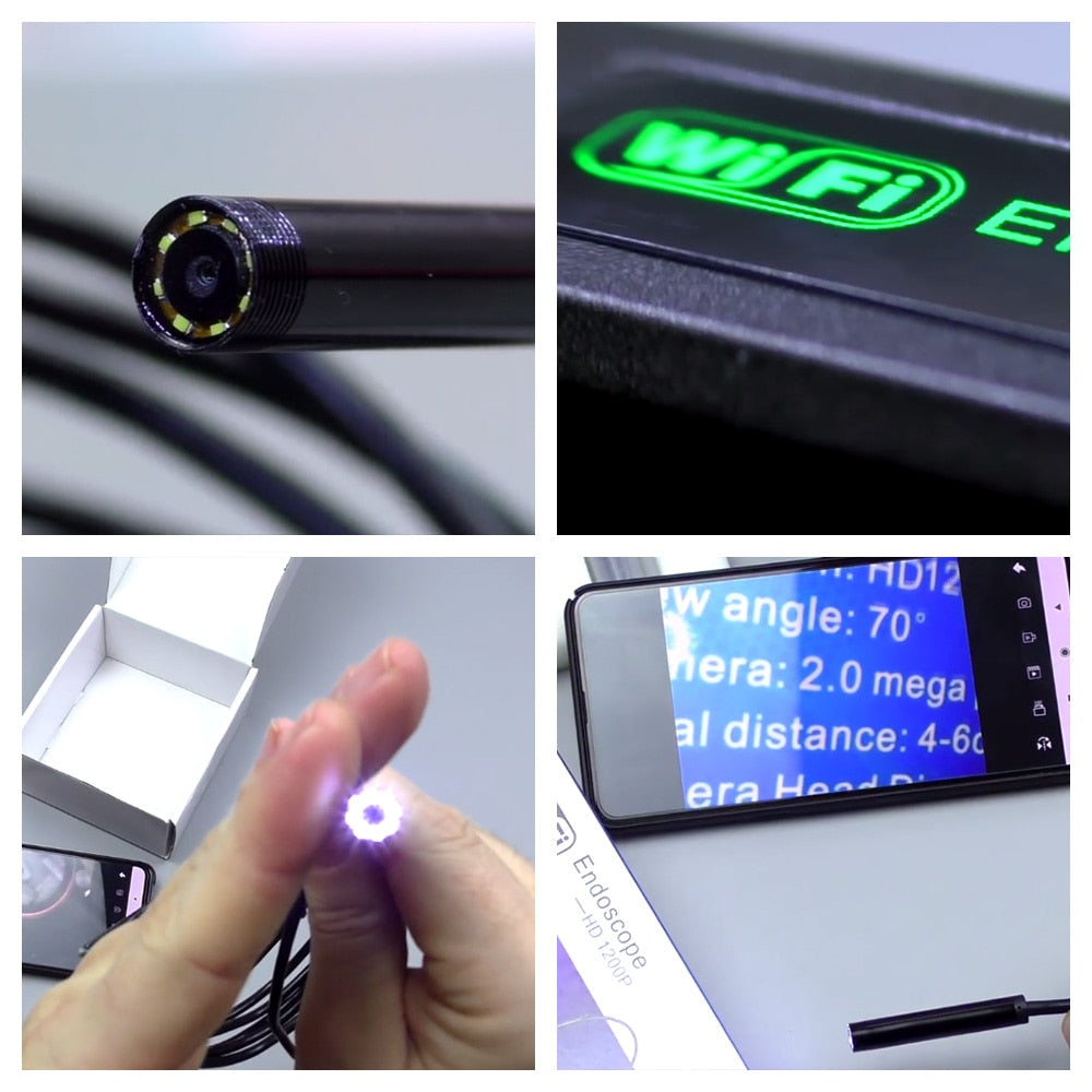 Compact IP67 Waterproof Inspection Camera