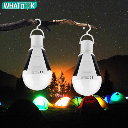 Outdoor Solar LED Light Bulb 7W/12W Waterproof E27
