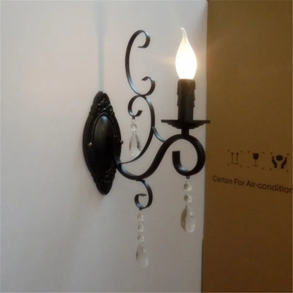 Classic Black LED Wall Lamp
