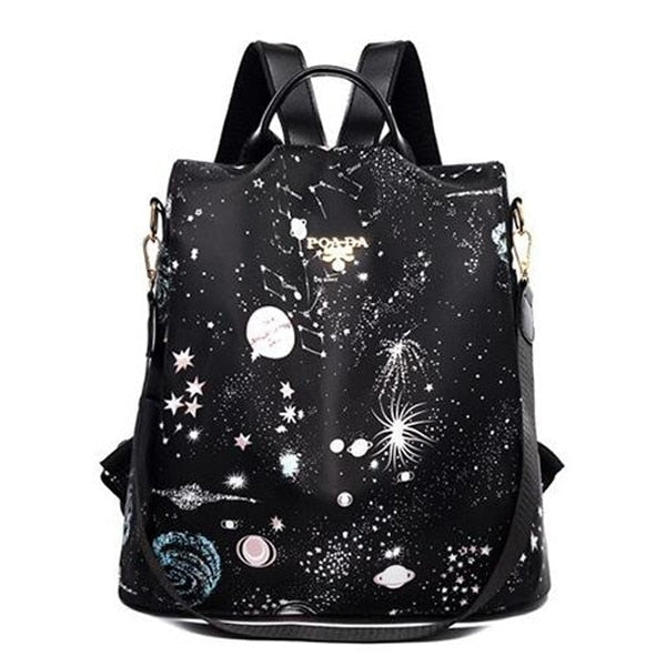 Secure Big College Oxford Backpack