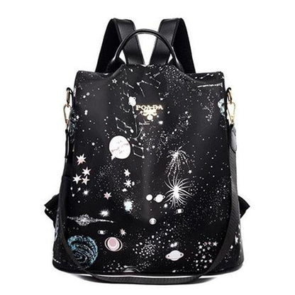 Secure Big College Oxford Backpack