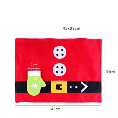Fun Christmas Santa Table Mats