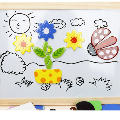 Fun Magnetic Wooden Learning Board