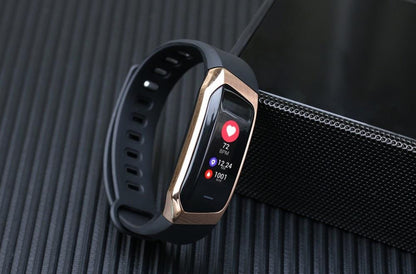 Befez | Slim Fitness Tracker Watch Waterproof Pulse Monitor Sport Band
