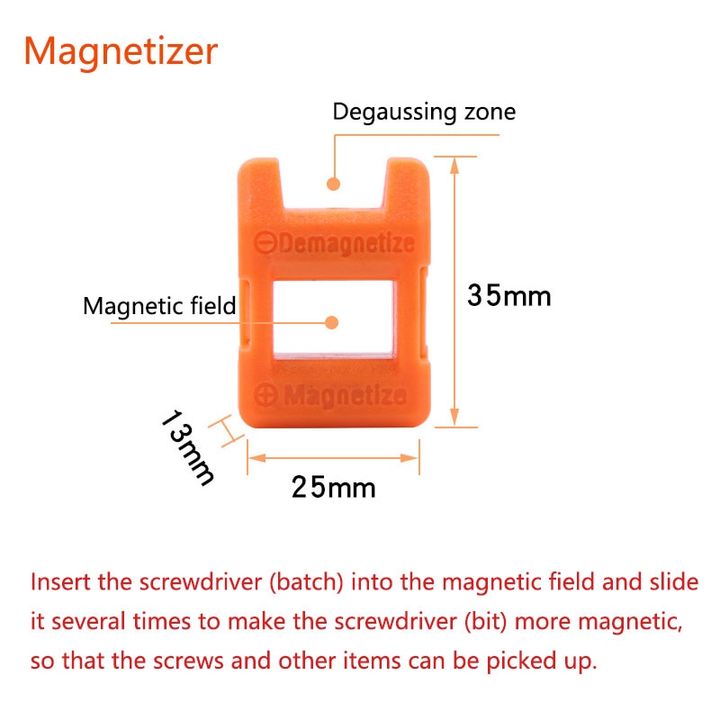 Quick Fix Magnetic Screwdriver Bit Set