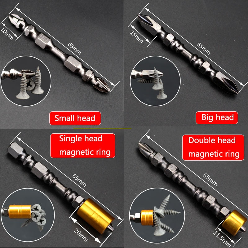 Quick Fix Magnetic Screwdriver Bit Set