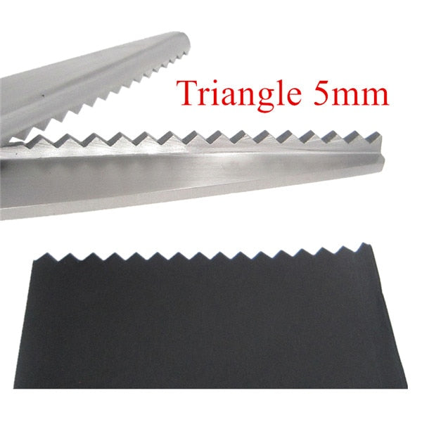 Sharp Zigzag Fabric Scissors