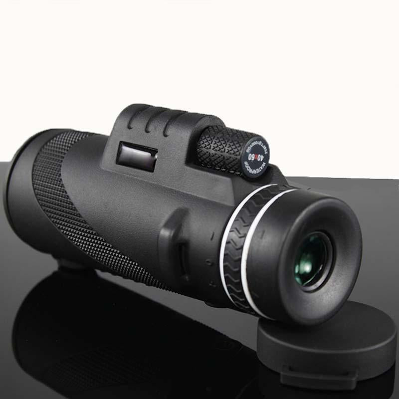 Compact 40x60 High Power Monocular Telescope