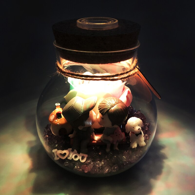 Colorful Ocean 3D LED Table Lamp