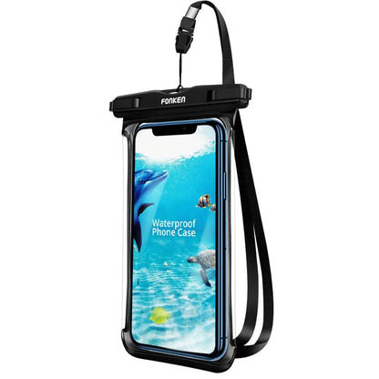 Waterproof Phone Pouch with Clear View Screen Protector