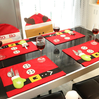 Fun Christmas Santa Table Mats - Befez