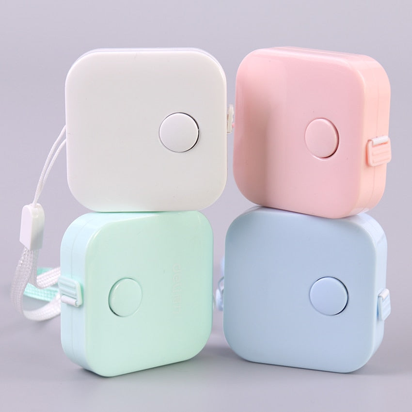 Compact Small Retractable Color Tape Measure