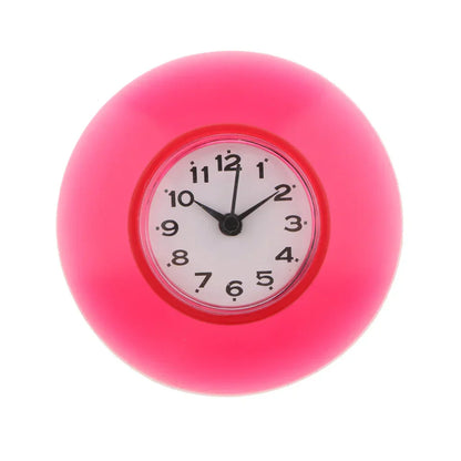 Shower Suction Clock for Bathroom Wall