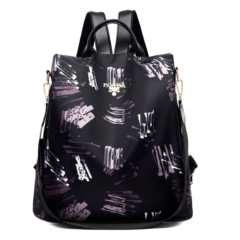 Secure Big College Oxford Backpack