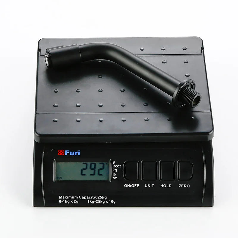 Sleek Black Wall Mount Faucet