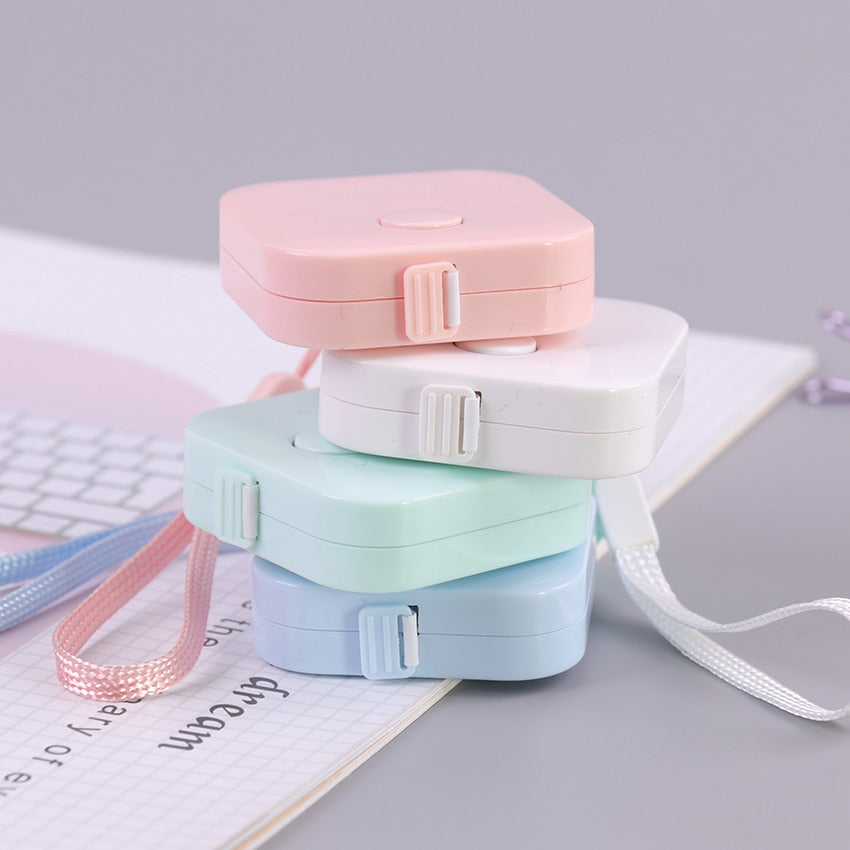 Compact Small Retractable Color Tape Measure
