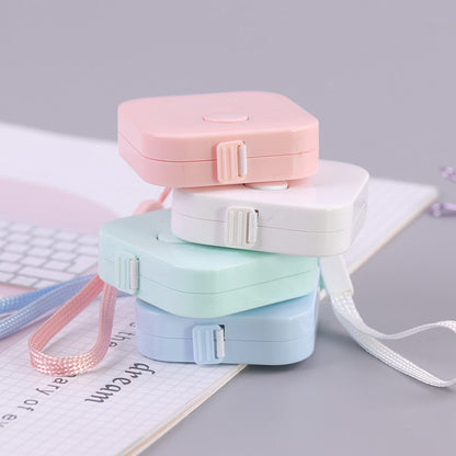 Compact Small Retractable Color Tape Measure