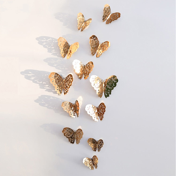 Beautiful 3D Butterfly Wall Decor