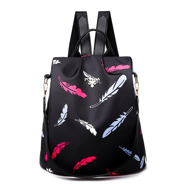 Secure Big College Oxford Backpack