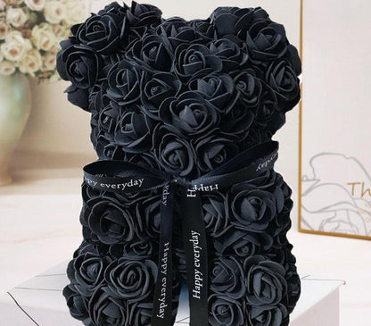 Beautiful Real Rose Teddy Bear Gift