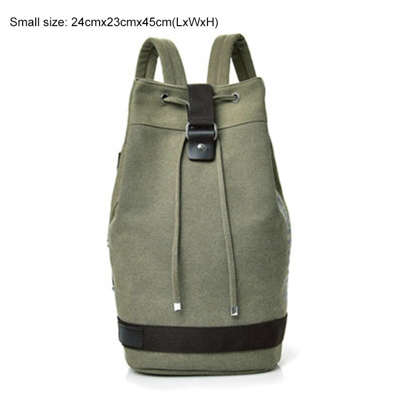 Versatile Travel Canvas Tote Backpack Bag