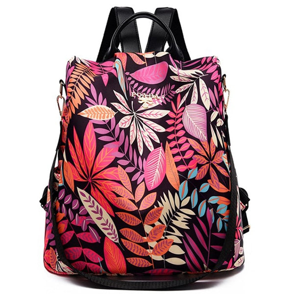 Secure Big College Oxford Backpack
