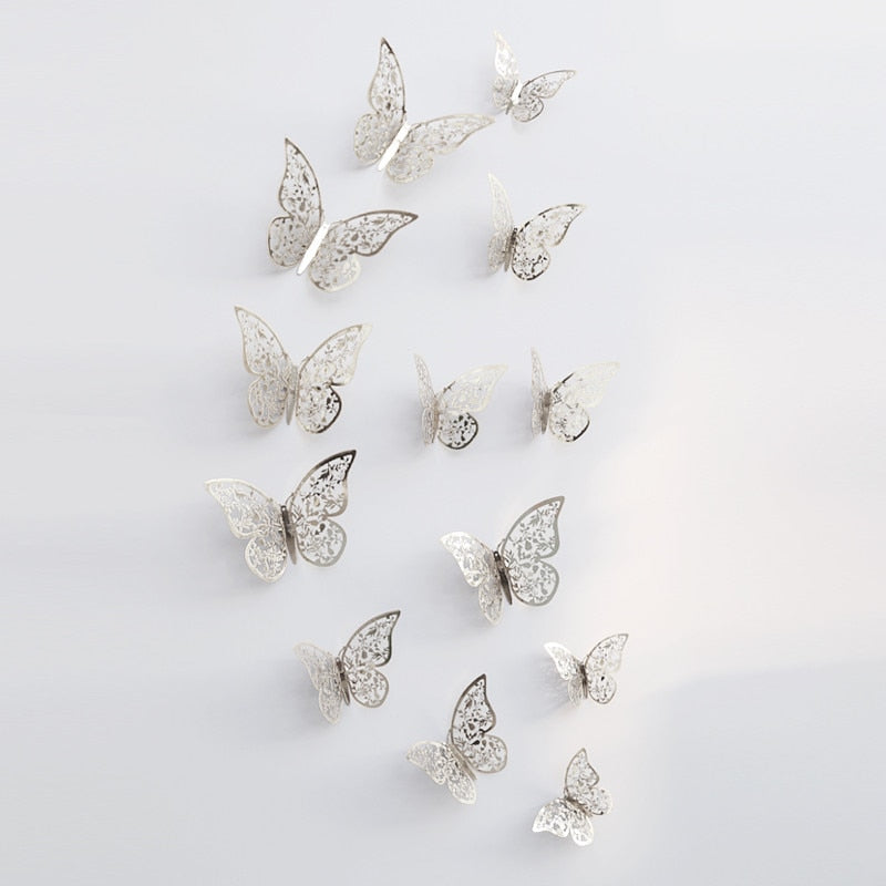 Beautiful 3D Butterfly Wall Decor