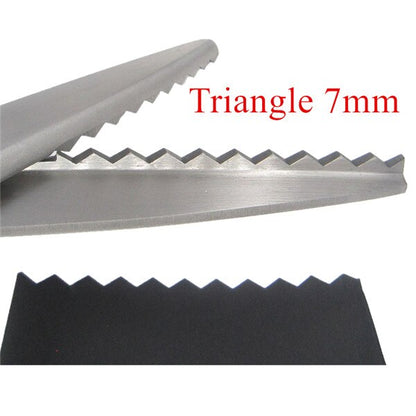 Sharp Zigzag Fabric Scissors