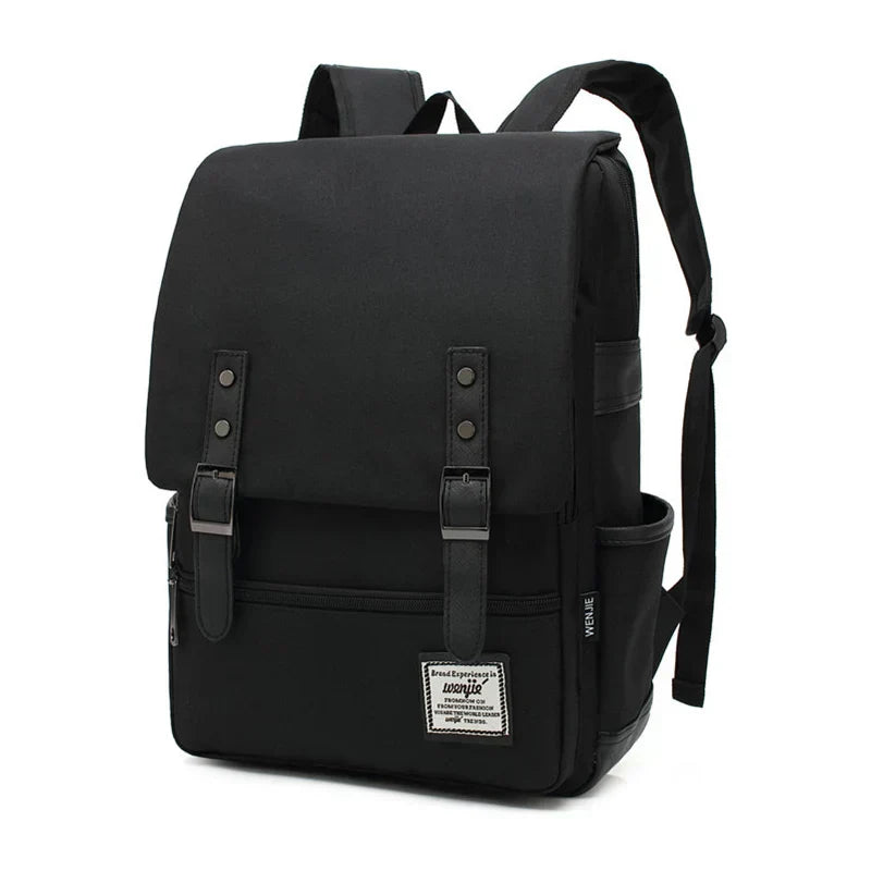 Classic Leather College Backpack