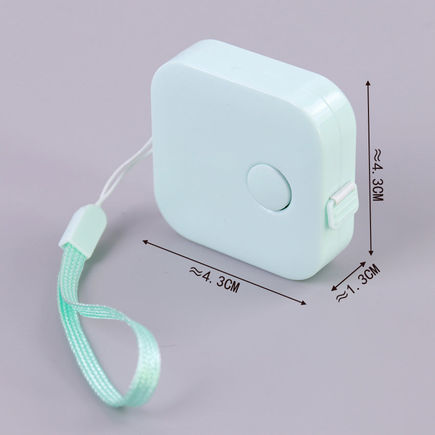 Compact Small Retractable Color Tape Measure