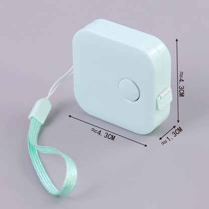 Compact Small Retractable Color Tape Measure