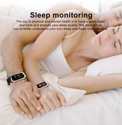 Befez | Slim Fitness Tracker Watch Waterproof Pulse Monitor Sport Band