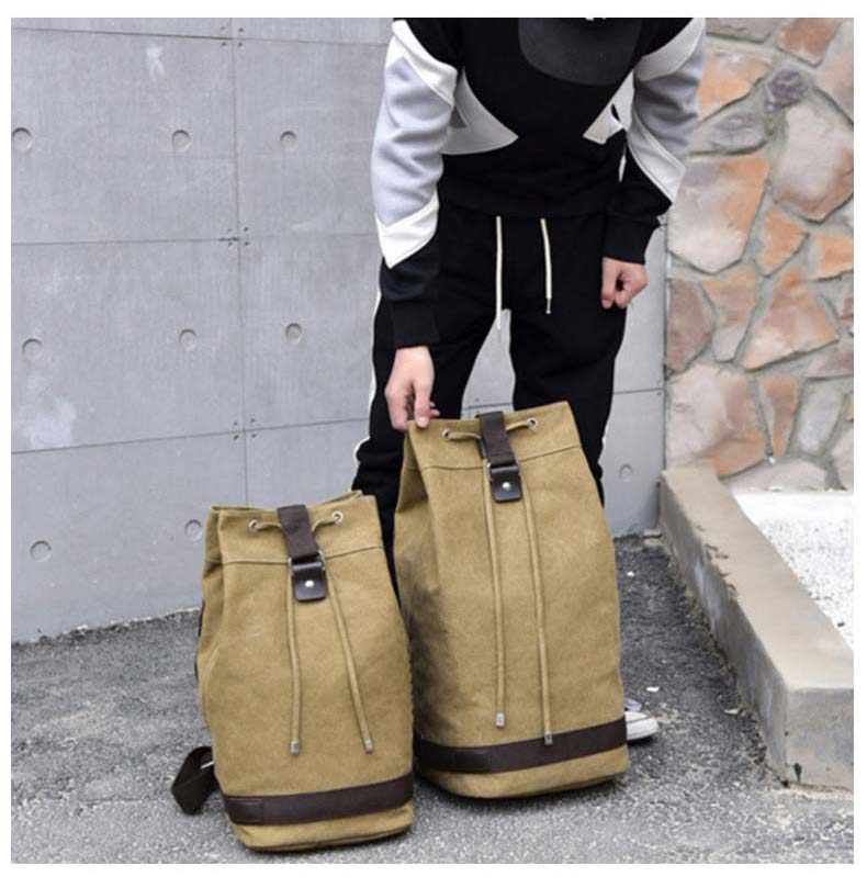 Versatile Travel Canvas Tote Backpack Bag