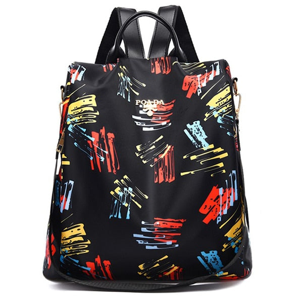 Secure Big College Oxford Backpack
