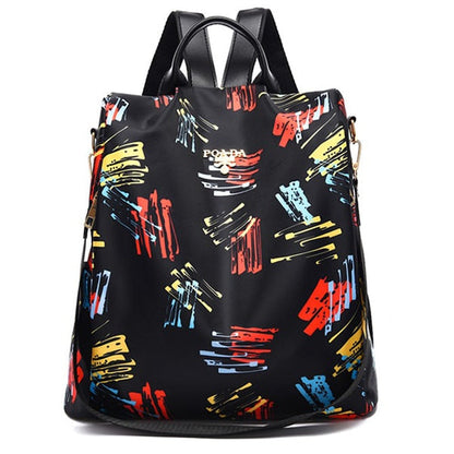 Secure Big College Oxford Backpack
