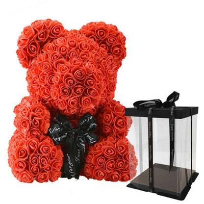 Cuddly Pink Teddy Bear Valentines Day Gift