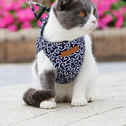 Comfortable Kitty Walking Harness Set - Befez