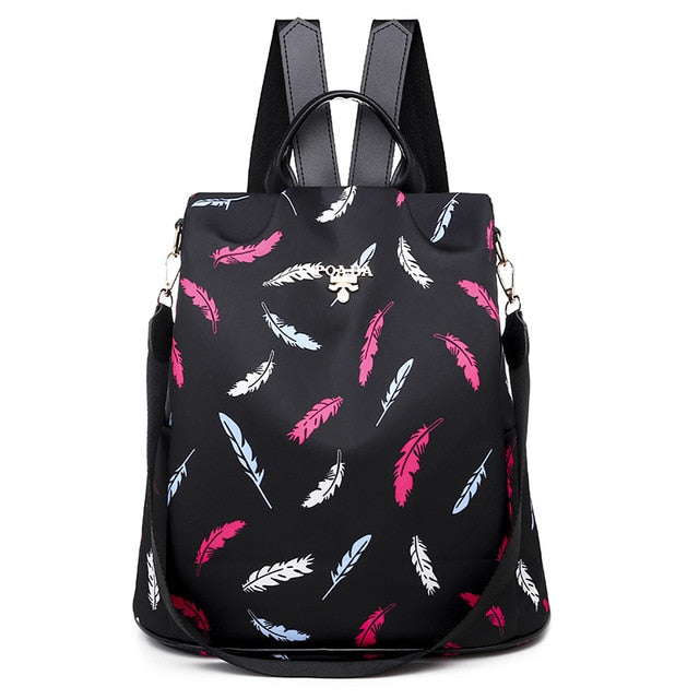 Secure Big College Oxford Backpack