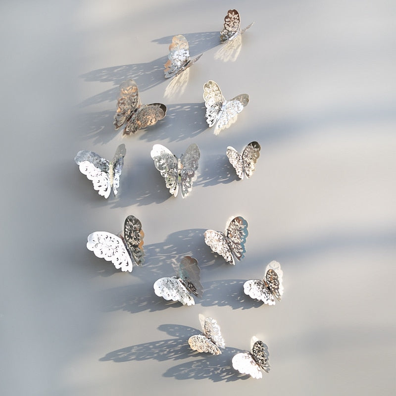 Beautiful 3D Butterfly Wall Decor