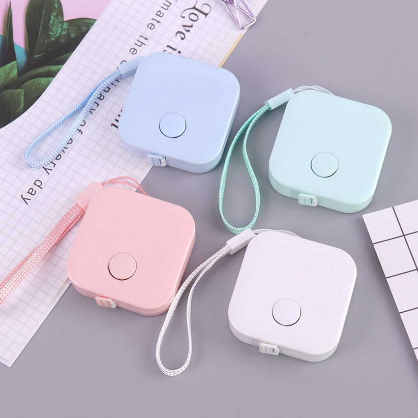 Compact Small Retractable Color Tape Measure