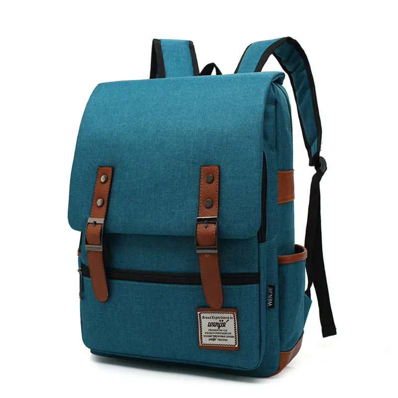 Classic Leather College Backpack