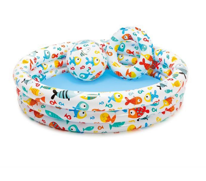 Fun Kids' Pool Set - 2 Pack Inflatable Beach Pools - Befez
