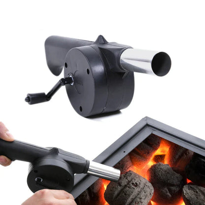 Premium BBQ Grill Fan | Manual Control | Durable Stainless Steel - Befez