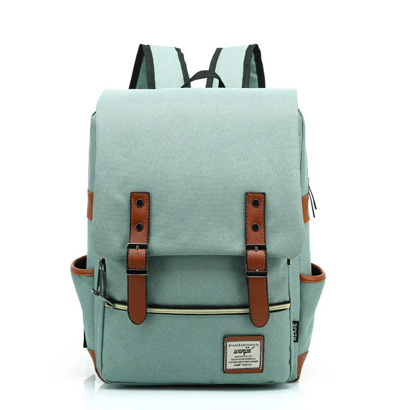 Classic Leather College Backpack