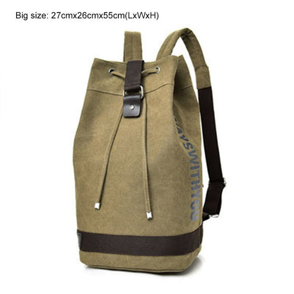 Versatile Travel Canvas Tote Backpack Bag