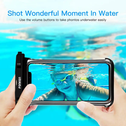 Waterproof Phone Pouch with Clear View Screen Protector